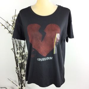 Operation Broken Heart Dark Gray T-shirt